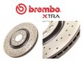 Спирачни дискове Brembo Xtra - надупчени спортни дискове, снимка 1