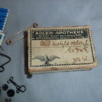 стара кутийка с неща, снимка 3 - Антикварни и старинни предмети - 25725415