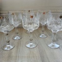 Кристални чаши за вино  ракия уиски коняк вода , снимка 2 - Чаши - 22333107