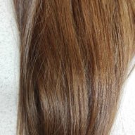 Естаествена сурова  натурално руса човешка коса , Не боядисвана, снимка 1 - Аксесоари за коса - 8740048