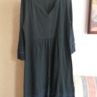 Нова Синя рокля, L, 100% памук, снимка 1 - Рокли - 9618281