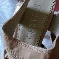 Италиански сандали с висок ток №35, снимка 5 - Сандали - 21521889