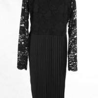 Черна рокля с дантела марка Kabelle , снимка 4 - Рокли - 25700113