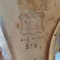Естествена кожа златни сандали Fado 37 н., снимка 5 - Сандали - 18138098