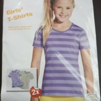 Нови блузки 122-128, снимка 1 - Детски Блузи и туники - 21720877