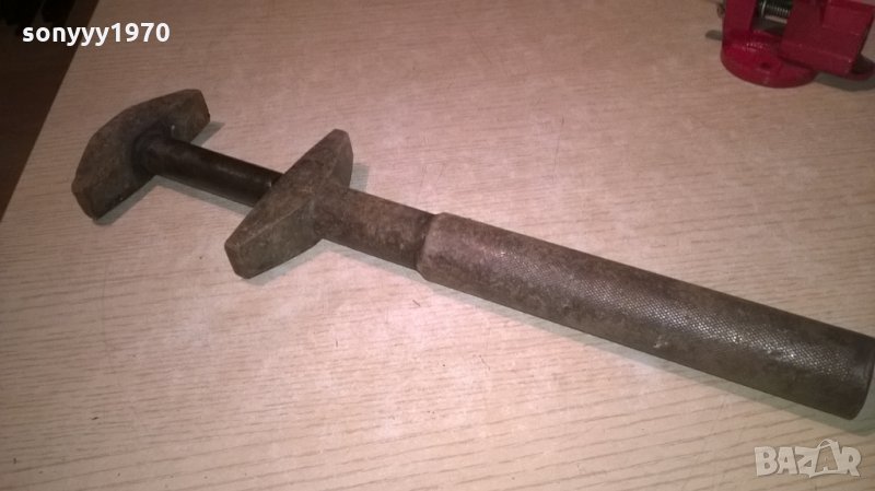антика-ретро раздвижен ключ-40-30см-внос франция, снимка 1