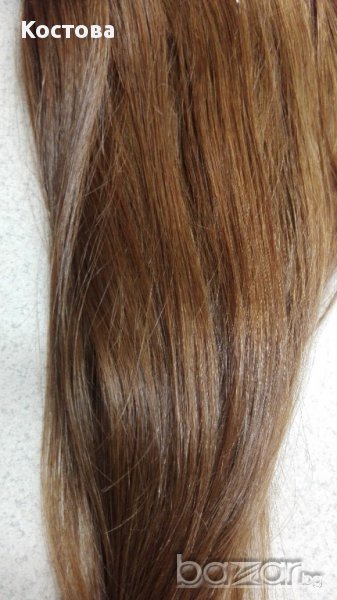 Естествена сурова  натурално руса човешка коса , Не боядисвана, снимка 1