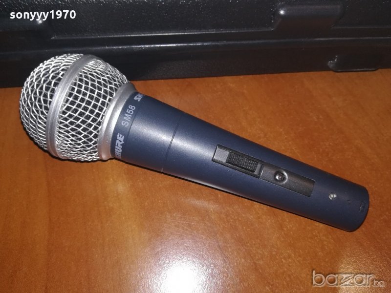 shure-beta 58s марков/качествен професионален микрофон, снимка 1