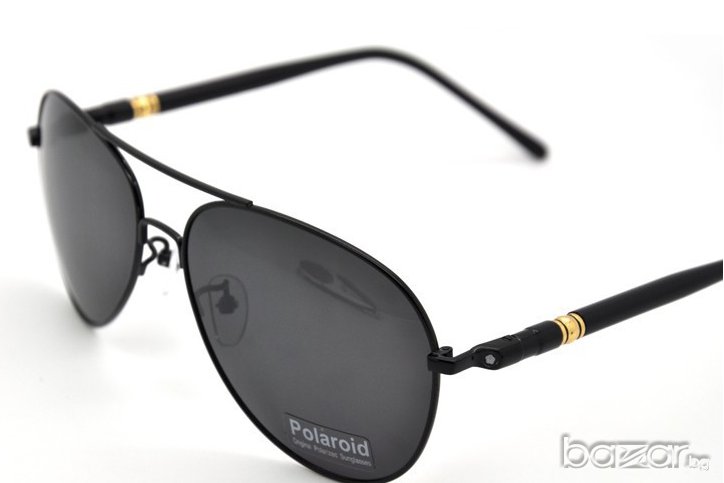 Слънчеви Очила Aviator (BLACK), снимка 1