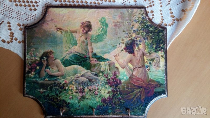 Дъски и пана с декупаж, снимка 1