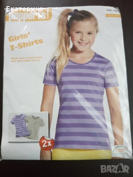 Нови блузки 122-128, снимка 1