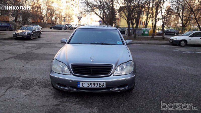 САМО НА ЧАСТИ Mercedes-Benz S 320 СИВ МАТ, снимка 1
