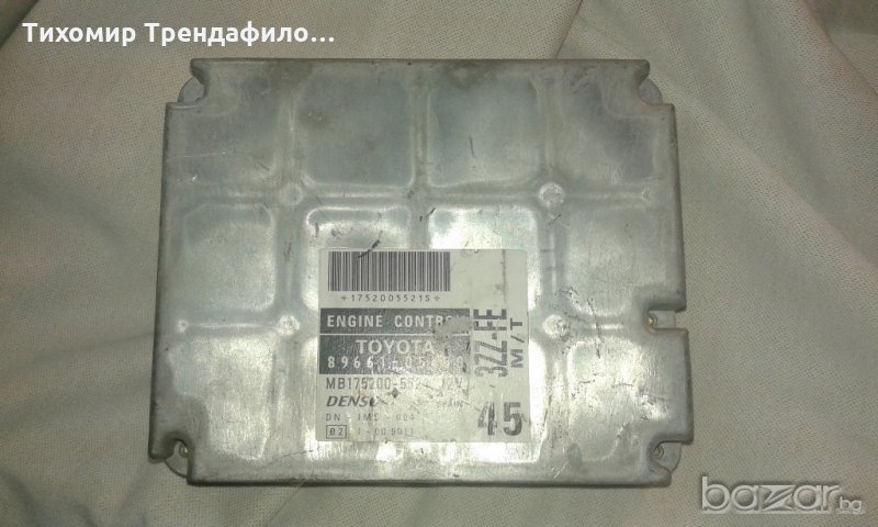 TOYOTA AVENSIS 1.6 ECU 8966105450 MB1752005521, MB 175200-5521, 89661-05450 компютър за авенсис бенз, снимка 1