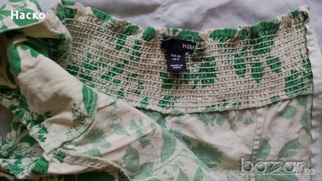 H&M, лятна памучна рокля, снимка 2 - Рокли - 15010092