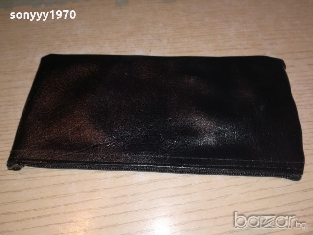 shure-кожен калъф за профи микрофон-21х10см с цип, снимка 8 - Микрофони - 20528981