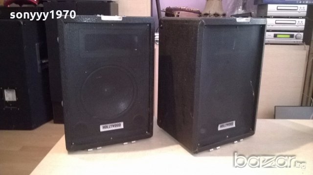 hollywood-2бр профи колони-внос швеицария, снимка 3 - Тонколони - 19598264