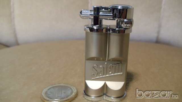 Елегантна Запалка Salem Салем, снимка 5 - Антикварни и старинни предмети - 17419498