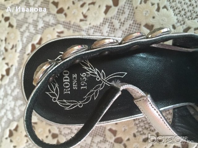 Дамски обувки естествена кожа, снимка 5 - Дамски обувки на ток - 15835776