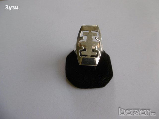  Сребърен дамски пръстен - сребро 925 , снимка 2 - Пръстени - 15731399