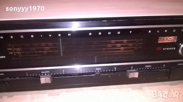 &Elac 2300t receiver-made in west germany-внос швеицария, снимка 9 - Ресийвъри, усилватели, смесителни пултове - 25181568