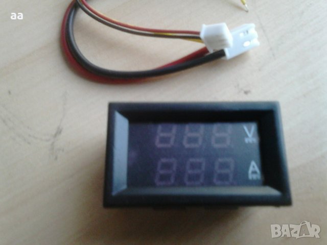 Волт-амперметър дисплей 100волта 10ампера, снимка 1