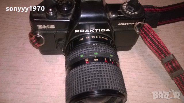 РЕТРО praktica-made in germany-апарат и обектив-внос швеицария, снимка 5 - Фотоапарати - 24097252