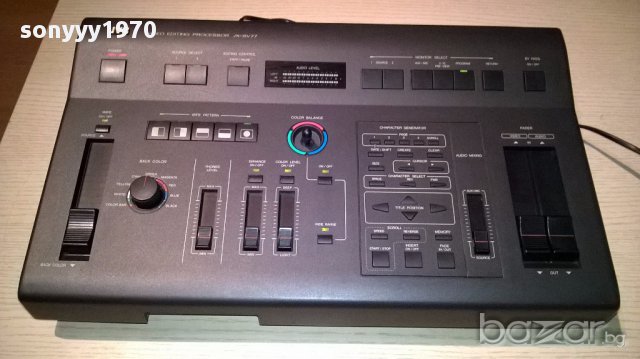 Jvc jx-sv77 video editing processor-made in japan-внос швеицария, снимка 3 - Ресийвъри, усилватели, смесителни пултове - 16289685