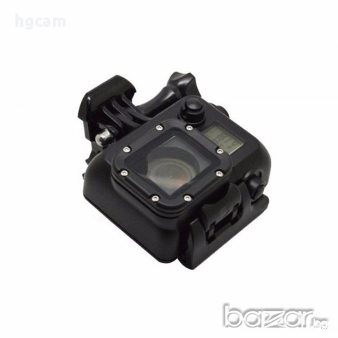 Водоустойчив корпус за GoPro Hero 3/3+/4, Черен, снимка 2 - Камери - 17825597