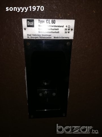 dual cl60 made in germany-59x33x22см-внос франция, снимка 16 - Тонколони - 20337324
