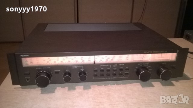 philips 606 receiver-made in belgium-внос швеицария, снимка 5 - Ресийвъри, усилватели, смесителни пултове - 25718895