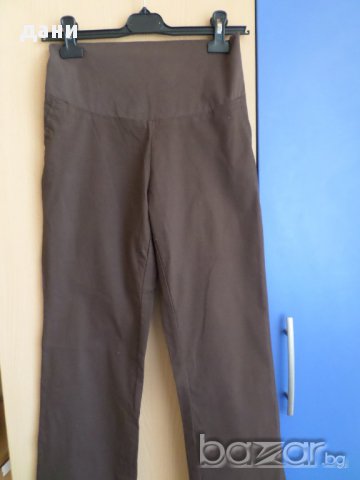 Панталон за бременни кафяв