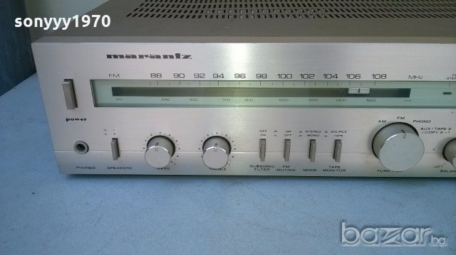 Marantz sr-320 receiver-made in japan-внос швеицария, снимка 7 - Ресийвъри, усилватели, смесителни пултове - 18237525