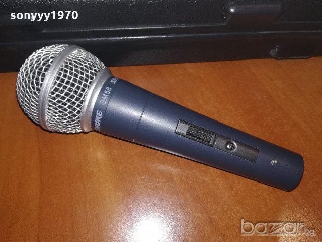 shure-beta 58s марков/качествен професионален микрофон, снимка 1 - Микрофони - 20993642