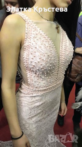 Розова,стилна и красива бална рокля, снимка 7 - Рокли - 23855251