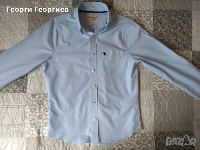 Мъжка риза Abercrombie & Fitch /Аберкромби енд фич, 100% оригинал, снимка 1 - Ризи - 25123415