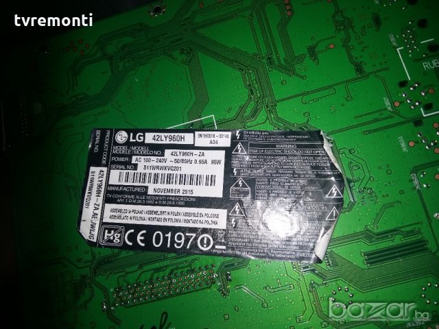 MAINBOARD EAX65886202 EBT63553302, снимка 7 - Части и Платки - 20232986