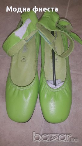 Дамски кожени обувки, снимка 5 - Дамски ежедневни обувки - 17763021