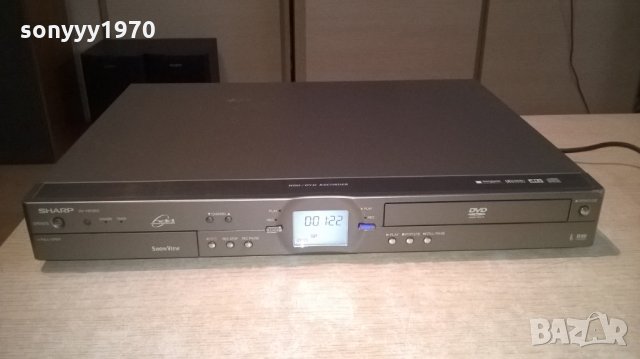 поръчано-sharp dv-hr350s hdd/dvd recorder-внос швеицария, снимка 1 - Плейъри, домашно кино, прожектори - 25039624