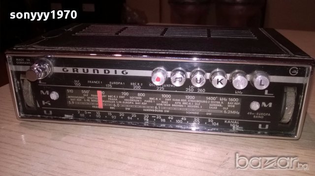 grundig made in germany-внос франция, снимка 8 - Ресийвъри, усилватели, смесителни пултове - 17852119