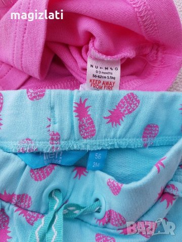 Нова пола и блузка 0-3 месеца, снимка 2 - Бебешки рокли - 22071560
