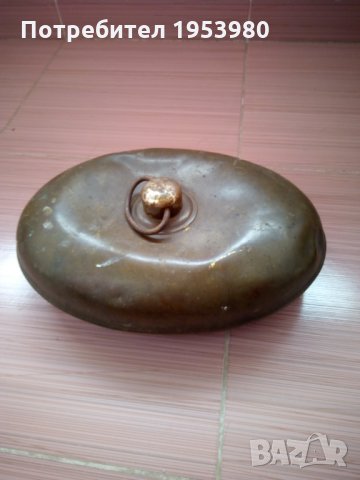 Стара медицинска бронзова грейка, снимка 1