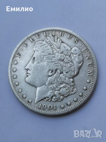 RARE ONE DOLLAR 1901-S , снимка 3 - Нумизматика и бонистика - 26040787