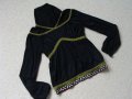 PIANURA STUDIO черна вълнена блуза, снимка 1 - Блузи с дълъг ръкав и пуловери - 17037372
