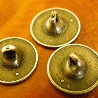 Три сребърни копчета с образа на имп.Мария Терезия, снимка 5 - Колекции - 24545574