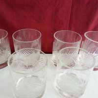  кристални чаши за уиски , снимка 2 - Сервизи - 20129381