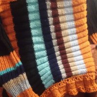 Ръчно изработени плетиво, уникални и неповторими, снимка 4 - Блузи с дълъг ръкав и пуловери - 19759263
