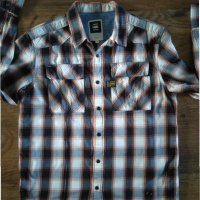 g-star deck windsor shirt - страхотна мъжка риза КАТО НОВА , снимка 5 - Ризи - 25424374