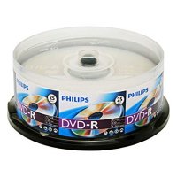 DVD-R Philips 4.7GB, 120min, 16x - празни дискове , снимка 1 - DVD дискове - 25780954