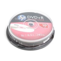 DVD+R DL 8.5GB HP, 240min, 8x - празни дискове двуслойни, снимка 1 - Друга електроника - 23113726