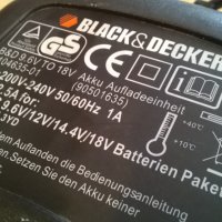 black&decker battery charger+black&decker battery-внос швеицария, снимка 11 - Винтоверти - 23825707